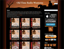 Tablet Screenshot of otrwesterns.com